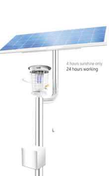 超級太陽能戶外滅蚊燈,Oasis Solar-Pro Mosquito Trap